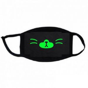 Памучна маска против вируси с коте