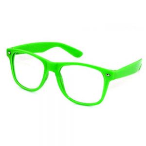 Зелени прозрачни очила 