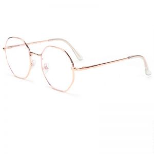 Очила за компютър тънки розови рамки