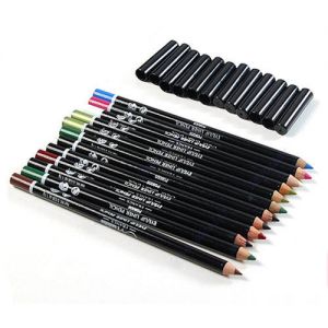 12 цвята моливи за очи