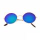 Сини кръгли слънчеви очила