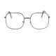 Антирефлексни очила правоъгълни стъкла сиви рамки