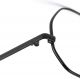 Осмоъгълни дамски черни очила компютърни стъкла