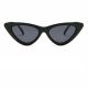 Дамски очила котешки рамки в черно