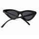Дамски очила котешки рамки в черно