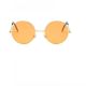 Кръгли очила слънчеви оранжеви