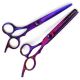 Ножици за подстригване лилава стомана