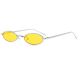 Овални светло жълти очила