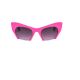 Розови котешки очила с половин рамка